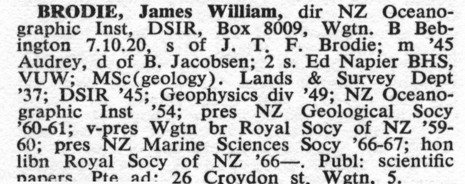 Brodie James William Biography 1971 Hawke s Bay Knowledge Bank