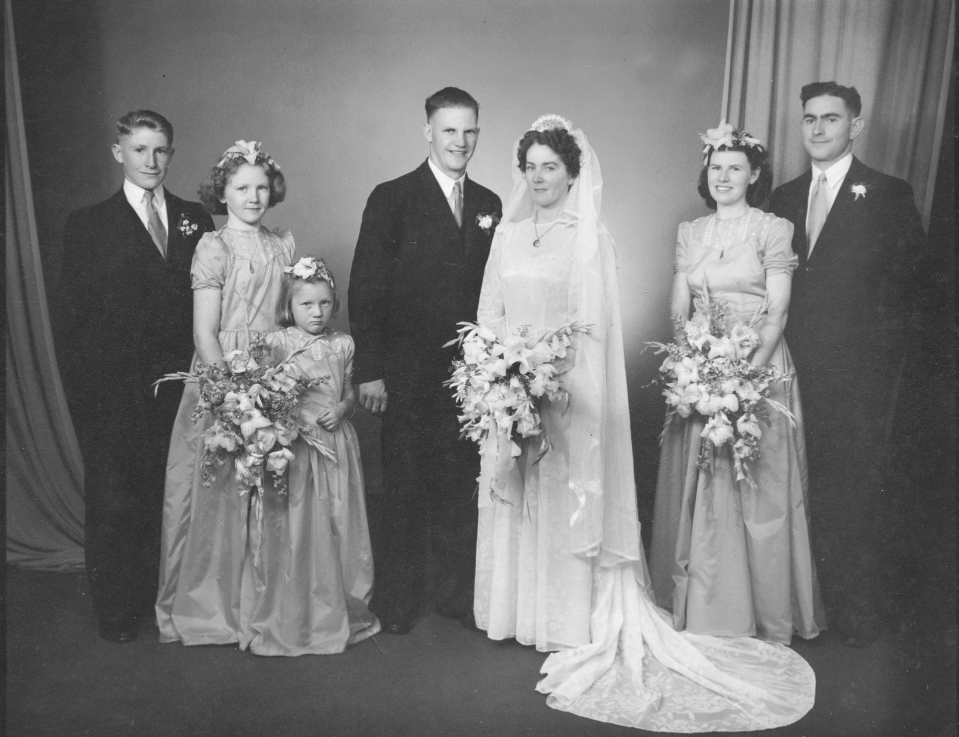 Wedding 1948 Hawke S Bay Knowledge Bank